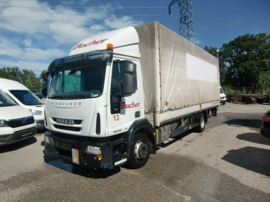 Iveco Eurocargo 120E22 Plane, Schalter LBW - Camião de lona: foto 1 Iveco Eurocargo 120E22 Plane, Schalter LBW - Camião de lona: foto 1