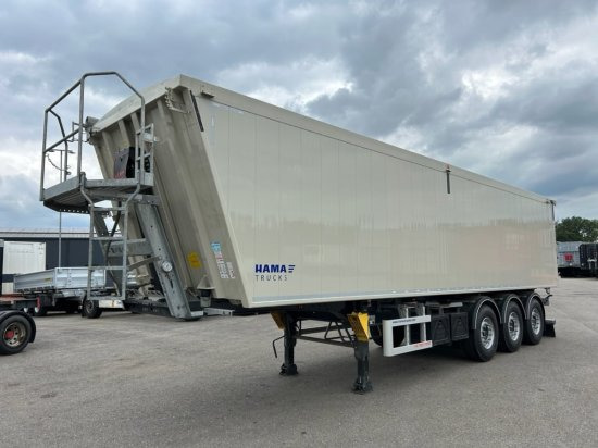 Kempf SKM 39 Alu-Kastenmulde 55m³ Rollplane - Semi-reboque basculante: foto 1 Kempf SKM 39 Alu-Kastenmulde 55m³ Rollplane - Semi-reboque basculante: foto 1