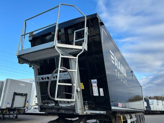 Kempf SKM AK 39 Alu-Kastenmulde 55m³ Rollplane - Semi-reboque basculante: foto 2 Kempf SKM AK 39 Alu-Kastenmulde 55m³ Rollplane - Semi-reboque basculante: foto 2