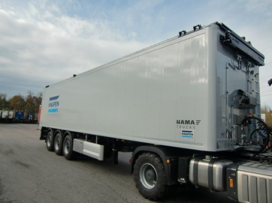 Knapen K200 Agro Klappverdeck Cargofloor Powerspeed - Semi-reboque piso móvel: foto 3 Knapen K200 Agro Klappverdeck Cargofloor Powerspeed - Semi-reboque piso móvel: foto 3