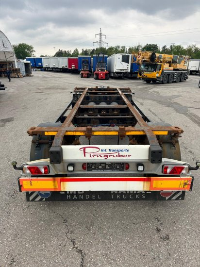Kögel AW18, BDF-Lafette, BPW-Achsen - Reboque transportador de contêineres/ Caixa móvel: foto 3 Kögel AW18, BDF-Lafette, BPW-Achsen - Reboque transportador de contêineres/ Caixa móvel: foto 3