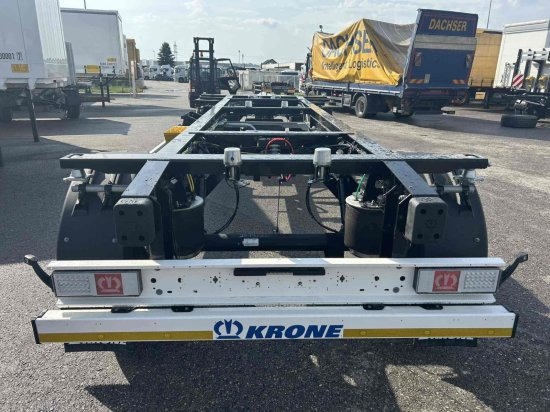 Krone AZW 18, Lafette, Krone-Achsen, Neu - Reboque transportador de contêineres/ Caixa móvel: foto 5 Krone AZW 18, Lafette, Krone-Achsen, Neu - Reboque transportador de contêineres/ Caixa móvel: foto 5