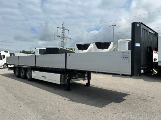 Krone Profi Liner SDP 27 Baustoff Auflieger Neu, 1-A Liftachse, mehrere Einheiten vorhanden - Semi-reboque plataforma/ Caixa aberta: foto 3 Krone Profi Liner SDP 27 Baustoff Auflieger Neu, 1-A Liftachse, mehrere Einheiten vorhanden - Semi-reboque plataforma/ Caixa aberta: foto 3