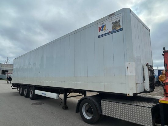 Krone SD-K Kofferauflieger, Liftachse, SAF - Semi-reboque furgão: foto 2 Krone SD-K Kofferauflieger, Liftachse, SAF - Semi-reboque furgão: foto 2