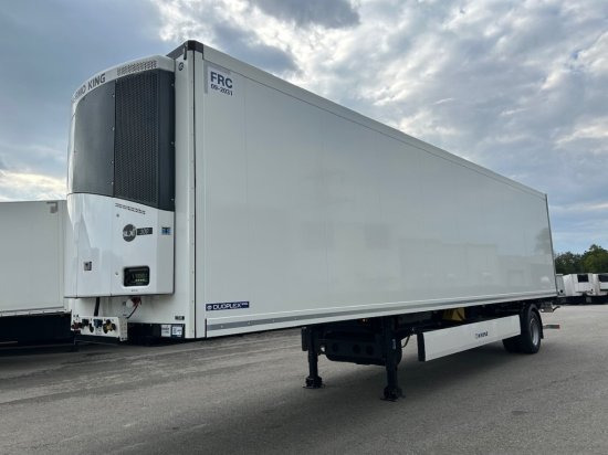 Krone SE City Kühler, TK SLXi 300, 1-Achsauflieger mit Hebebühne - Semi-reboque isotérmico: foto 1 Krone SE City Kühler, TK SLXi 300, 1-Achsauflieger mit Hebebühne - Semi-reboque isotérmico: foto 1