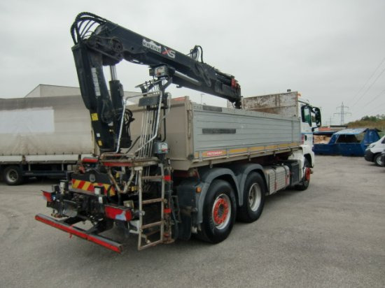 MAN TGS 26.400 3-Seitenkipper, 6x2-2 Lenkachse HIAB 144ES -3DUO - Camião basculante, Camião grua: foto 4 MAN TGS 26.400 3-Seitenkipper, 6x2-2 Lenkachse HIAB 144ES -3DUO - Camião basculante, Camião grua: foto 4