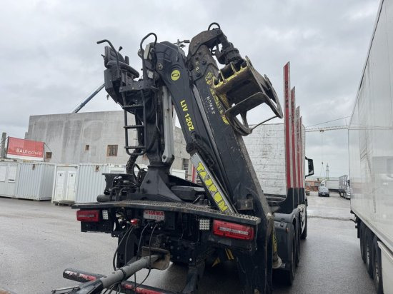 MAN TGS 33.510 BL 6x4, Intarder, Holztransporter, LIV 120Z - Camião de transporte de madeira, Camião grua: foto 4 MAN TGS 33.510 BL 6x4, Intarder, Holztransporter, LIV 120Z - Camião de transporte de madeira, Camião grua: foto 4