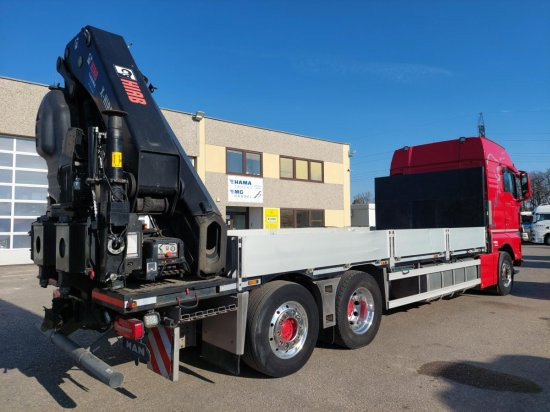 MAN TGX 26.510 BL Pritsche, Intarder, HIAB X-HIPRO 558EP-5, Alu-Felgen, Lenkachse, - Camião de caixa aberta/ Plataforma, Camião grua: foto 4 MAN TGX 26.510 BL Pritsche, Intarder, HIAB X-HIPRO 558EP-5, Alu-Felgen, Lenkachse, - Camião de caixa aberta/ Plataforma, Camião grua: foto 4