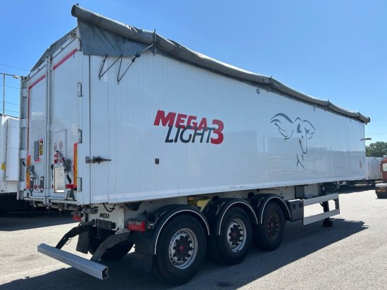 MEGA Light Alu-Kippmulde 55m³, Kombiklappe, SAF-Achsen, 1-A Liftachse, Rollplane - Semi-reboque basculante: foto 5 MEGA Light Alu-Kippmulde 55m³, Kombiklappe, SAF-Achsen, 1-A Liftachse, Rollplane - Semi-reboque basculante: foto 5
