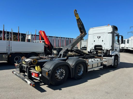 Mercedes-Benz Actros 2545L 6x2 Hyva Abroller, E6 ,Retarder, Lenk-Liftachse, - Camião polibenne: foto 4 Mercedes-Benz Actros 2545L 6x2 Hyva Abroller, E6 ,Retarder, Lenk-Liftachse, - Camião polibenne: foto 4