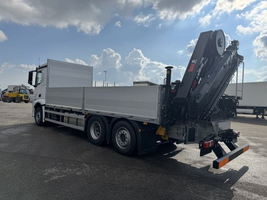 Mercedes-Benz Actros 2653, Retarder, Pritsche, Hiab Hipro 232 ES5 - Camião de caixa aberta/ Plataforma, Camião grua: foto 4 Mercedes-Benz Actros 2653, Retarder, Pritsche, Hiab Hipro 232 ES5 - Camião de caixa aberta/ Plataforma, Camião grua: foto 4