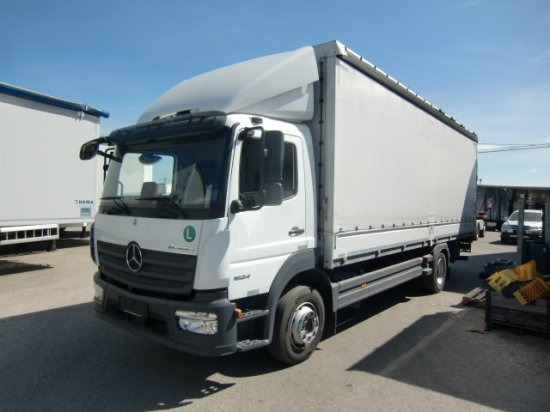 Mercedes-Benz Atego 1524 Plane, LBW, Euro 6 - Camião de lona: foto 1 Mercedes-Benz Atego 1524 Plane, LBW, Euro 6 - Camião de lona: foto 1