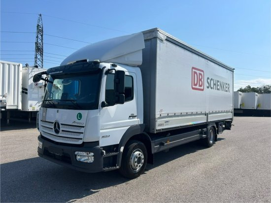 Mercedes-Benz Atego 1524 Plane, LBW + Funkfernbedienung , Euro 6, Kamera - Camião de lona: foto 1 Mercedes-Benz Atego 1524 Plane, LBW + Funkfernbedienung , Euro 6, Kamera - Camião de lona: foto 1