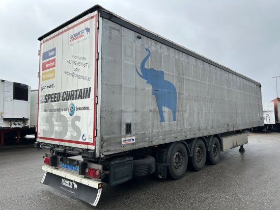 Schmitz SCB, Getränkeauflieger, Liftachse, Palettenkasten, XL-Zertifkat - Semi-reboque de lona: foto 5 Schmitz SCB, Getränkeauflieger, Liftachse, Palettenkasten, XL-Zertifkat - Semi-reboque de lona: foto 5