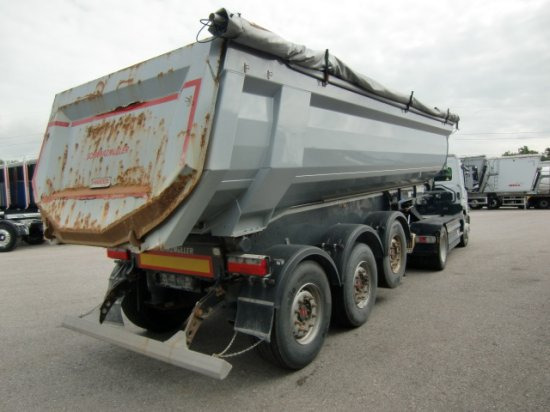 Schwarzmüller Kippmulde 25m³, SAF, Rollplane, Podest - Semi-reboque basculante: foto 4 Schwarzmüller Kippmulde 25m³, SAF, Rollplane, Podest - Semi-reboque basculante: foto 4