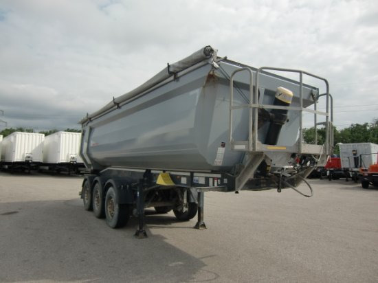 Schwarzmüller Kippmulde 25m³, SAF, Rollplane, Podest, HYVA - Semi-reboque basculante: foto 3 Schwarzmüller Kippmulde 25m³, SAF, Rollplane, Podest, HYVA - Semi-reboque basculante: foto 3