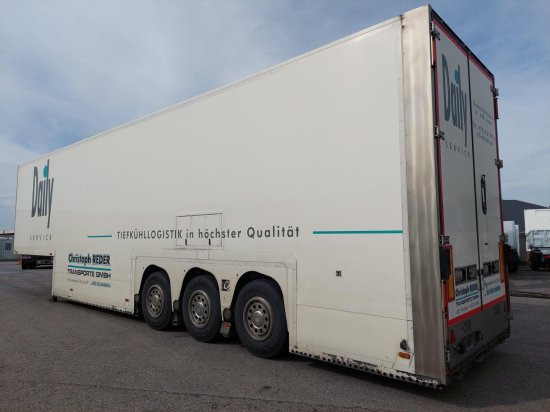 VAN ECK UT3Z Doppeldecker, Kühlkofferauflieger, Carrier Vector 1950, - Semi-reboque furgão: foto 2 VAN ECK UT3Z Doppeldecker, Kühlkofferauflieger, Carrier Vector 1950, - Semi-reboque furgão: foto 2