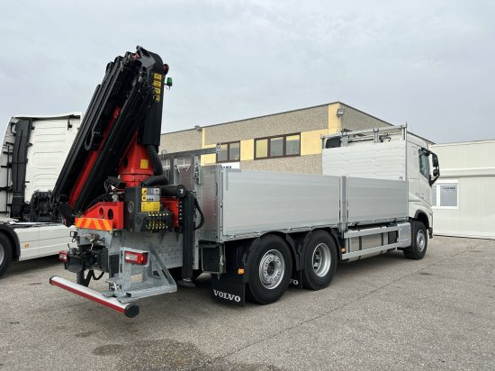 Volvo FH 500 6X2 Euro6, Retarder, Pritsche, Palfinger PK22002-EH - Camião de caixa aberta/ Plataforma, Camião grua: foto 4 Volvo FH 500 6X2 Euro6, Retarder, Pritsche, Palfinger PK22002-EH - Camião de caixa aberta/ Plataforma, Camião grua: foto 4