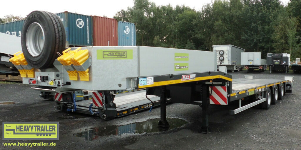 Faymonville MAX Trailer 3-Achs-Tele-Semi-Sattelauflieger - Semi-reboque baixa: foto 2 Faymonville MAX Trailer 3-Achs-Tele-Semi-Sattelauflieger - Semi-reboque baixa: foto 2