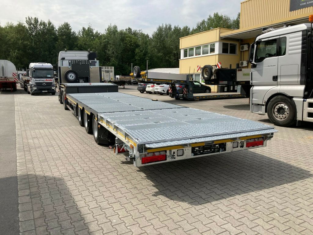 Meusburger 3-Achs-Satteltieflader mit abklappbarem Heck - Semi-reboque baixa: foto 5 Meusburger 3-Achs-Satteltieflader mit abklappbarem Heck - Semi-reboque baixa: foto 5