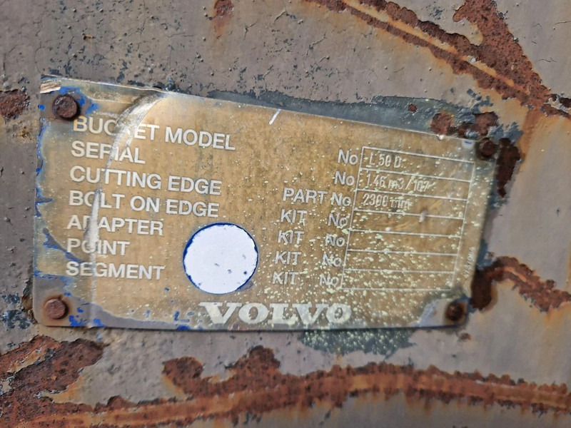 Volvo dichte wielladerbak breedte 2.24m. - Balde para Máquina de construção: foto 5 Volvo dichte wielladerbak breedte 2.24m. - Balde para Máquina de construção: foto 5