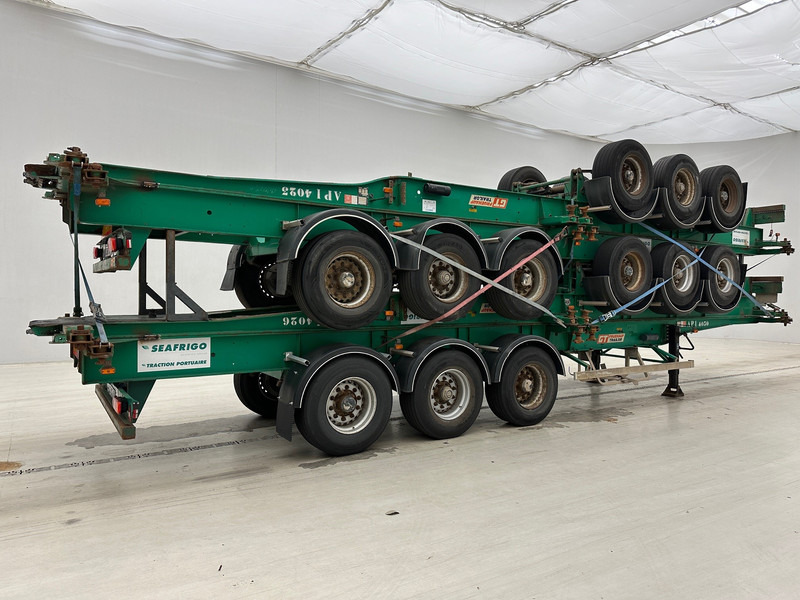 Fruehauf 4 x Skelet 2 x 20-40 ft - Semi-reboque transportador de contêineres/ Caixa móvel: foto 5 Fruehauf 4 x Skelet 2 x 20-40 ft - Semi-reboque transportador de contêineres/ Caixa móvel: foto 5