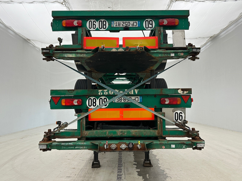 GT Trailers 4 x Skelet 2 x 20-40 ft - Semi-reboque transportador de contêineres/ Caixa móvel: foto 2 GT Trailers 4 x Skelet 2 x 20-40 ft - Semi-reboque transportador de contêineres/ Caixa móvel: foto 2