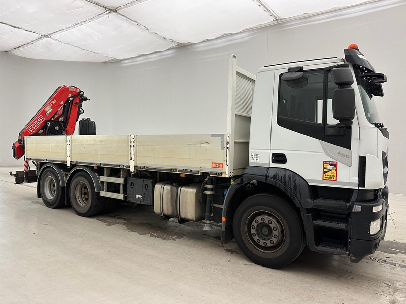 Iveco Stralis 420 - 6x2 - Camião de caixa aberta/ Plataforma, Camião grua: foto 3 Iveco Stralis 420 - 6x2 - Camião de caixa aberta/ Plataforma, Camião grua: foto 3