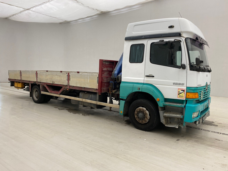 Mercedes-Benz Atego 1828 - Camião de caixa aberta/ Plataforma, Camião grua: foto 3 Mercedes-Benz Atego 1828 - Camião de caixa aberta/ Plataforma, Camião grua: foto 3