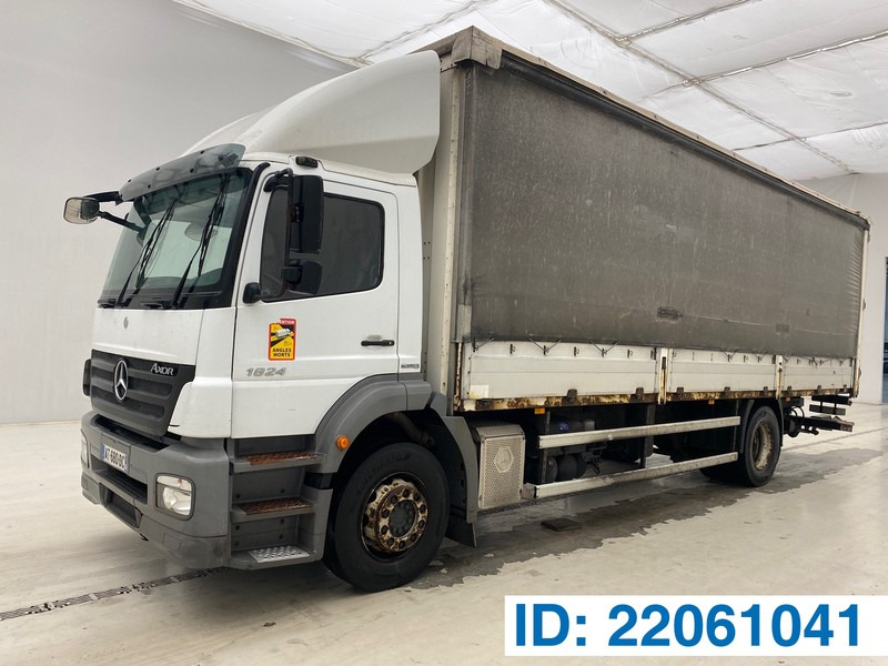 Mercedes-Benz Axor 1824 - Camião de lona: foto 1 Mercedes-Benz Axor 1824 - Camião de lona: foto 1