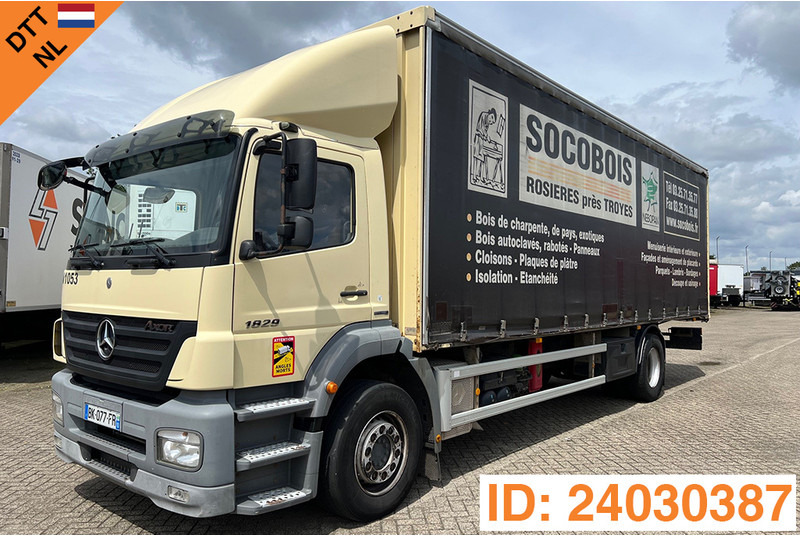 Mercedes-Benz Axor 1828 - Camião de lona: foto 1 Mercedes-Benz Axor 1828 - Camião de lona: foto 1