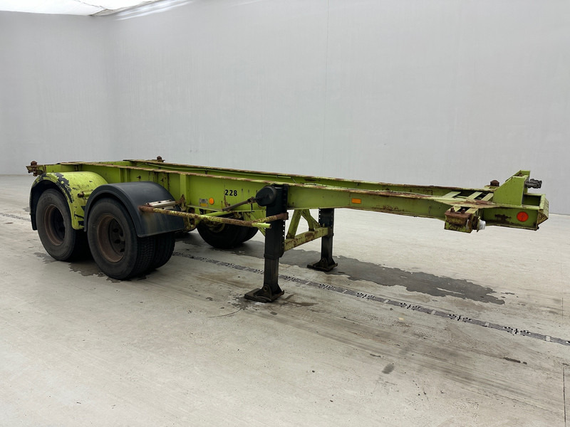 Pacton Skelet 20 ft - Semi-reboque transportador de contêineres/ Caixa móvel: foto 3 Pacton Skelet 20 ft - Semi-reboque transportador de contêineres/ Caixa móvel: foto 3