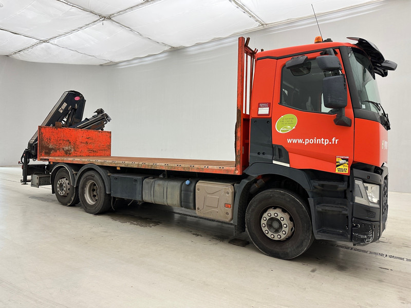 Renault C 430 - 6x2 - Camião de caixa aberta/ Plataforma, Camião grua: foto 3 Renault C 430 - 6x2 - Camião de caixa aberta/ Plataforma, Camião grua: foto 3
