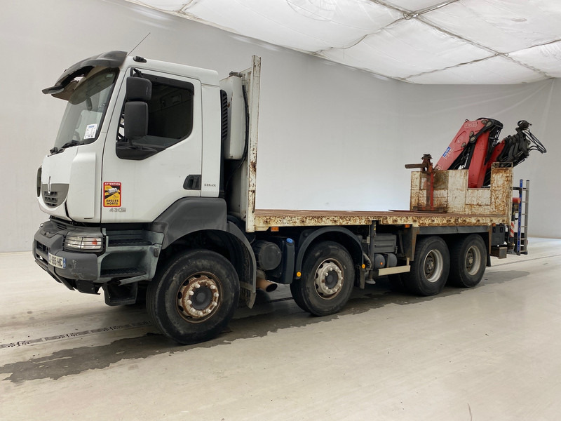 Renault Kerax 430 DXi - 8x4 - Camião de caixa aberta/ Plataforma, Camião grua: foto 3 Renault Kerax 430 DXi - 8x4 - Camião de caixa aberta/ Plataforma, Camião grua: foto 3