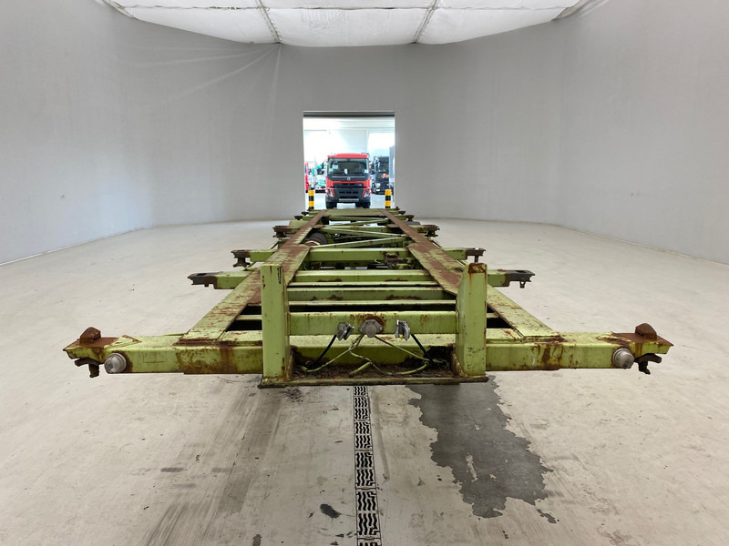 Van Hool 2 x 20-30-40 ft - Semi-reboque transportador de contêineres/ Caixa móvel: foto 2 Van Hool 2 x 20-30-40 ft - Semi-reboque transportador de contêineres/ Caixa móvel: foto 2