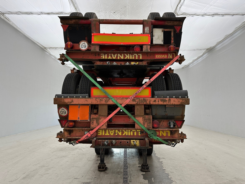 Van Hool Stack 4 x skelet 20 ft - Semi-reboque transportador de contêineres/ Caixa móvel: foto 2 Van Hool Stack 4 x skelet 20 ft - Semi-reboque transportador de contêineres/ Caixa móvel: foto 2