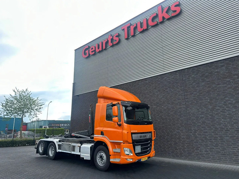 DAF CF 450 6X2 MET HIAB ULT2159S MULTILIFT ULTIMA 21 HAAKARM / ABROLLKIPPER/ HOOKLIFT - Camião polibenne: foto 5 DAF CF 450 6X2 MET HIAB ULT2159S MULTILIFT ULTIMA 21 HAAKARM / ABROLLKIPPER/ HOOKLIFT - Camião polibenne: foto 5