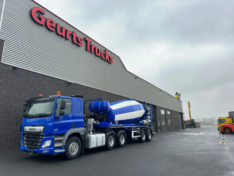 DAF CF 510 6X4 + DE BUF ST2 2-ASSIGE 10M3 CONCRETE MIXER/MISCHER/MIXER - Semi-reboque betoneira: foto 2 DAF CF 510 6X4 + DE BUF ST2 2-ASSIGE 10M3 CONCRETE MIXER/MISCHER/MIXER - Semi-reboque betoneira: foto 2