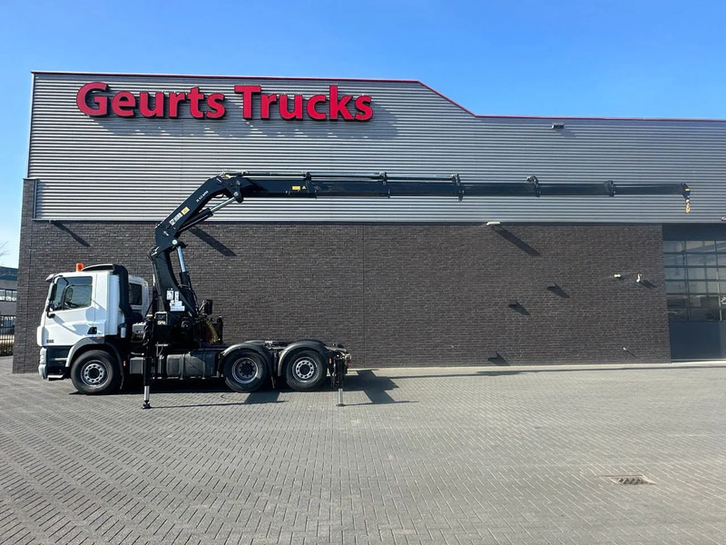DAF CF 85 410 6X2 + HIAB 422EP-5 HIPRO TREKKER/SATTELZUG/TRACTOR UNIT/ CAMION - Camião grua: foto 1 DAF CF 85 410 6X2 + HIAB 422EP-5 HIPRO TREKKER/SATTELZUG/TRACTOR UNIT/ CAMION - Camião grua: foto 1