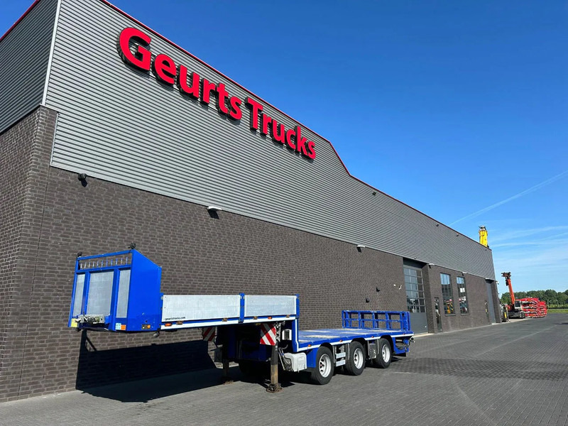 Emtech NNR48 3 ASSER HYDRAULISCHE GESTUURDE KORTE UITSCHUIFBARE SEMI-DIEPLADER / TIEFLADER / LOWLOADER - Semi-reboque baixa: foto 2 Emtech NNR48 3 ASSER HYDRAULISCHE GESTUURDE KORTE UITSCHUIFBARE SEMI-DIEPLADER / TIEFLADER / LOWLOADER - Semi-reboque baixa: foto 2