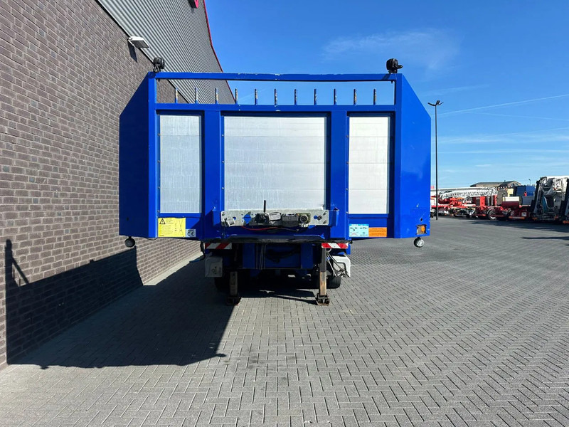 Emtech NNR48 3 ASSER HYDRAULISCHE GESTUURDE KORTE UITSCHUIFBARE SEMI-DIEPLADER / TIEFLADER / LOWLOADER - Semi-reboque baixa: foto 4 Emtech NNR48 3 ASSER HYDRAULISCHE GESTUURDE KORTE UITSCHUIFBARE SEMI-DIEPLADER / TIEFLADER / LOWLOADER - Semi-reboque baixa: foto 4