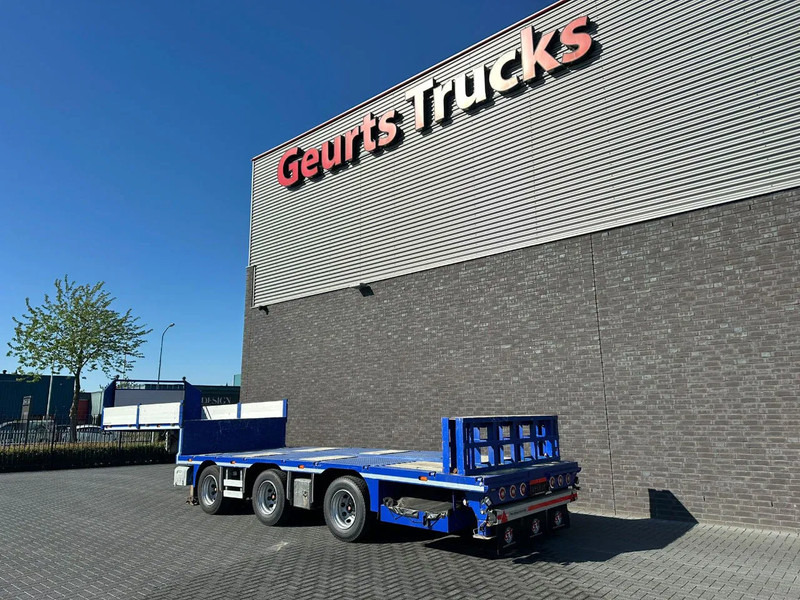 Emtech NNR48 3 ASSER HYDRAULISCHE GESTUURDE KORTE UITSCHUIFBARE SEMI-DIEPLADER / TIEFLADER / LOWLOADER - Semi-reboque baixa: foto 3 Emtech NNR48 3 ASSER HYDRAULISCHE GESTUURDE KORTE UITSCHUIFBARE SEMI-DIEPLADER / TIEFLADER / LOWLOADER - Semi-reboque baixa: foto 3