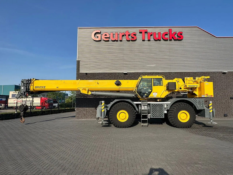 Grove RT880E ROUGH TERRAIN CRANE + JIB + 2 x WINCH - Grua de estaleiro: foto 4 Grove RT880E ROUGH TERRAIN CRANE + JIB + 2 x WINCH - Grua de estaleiro: foto 4