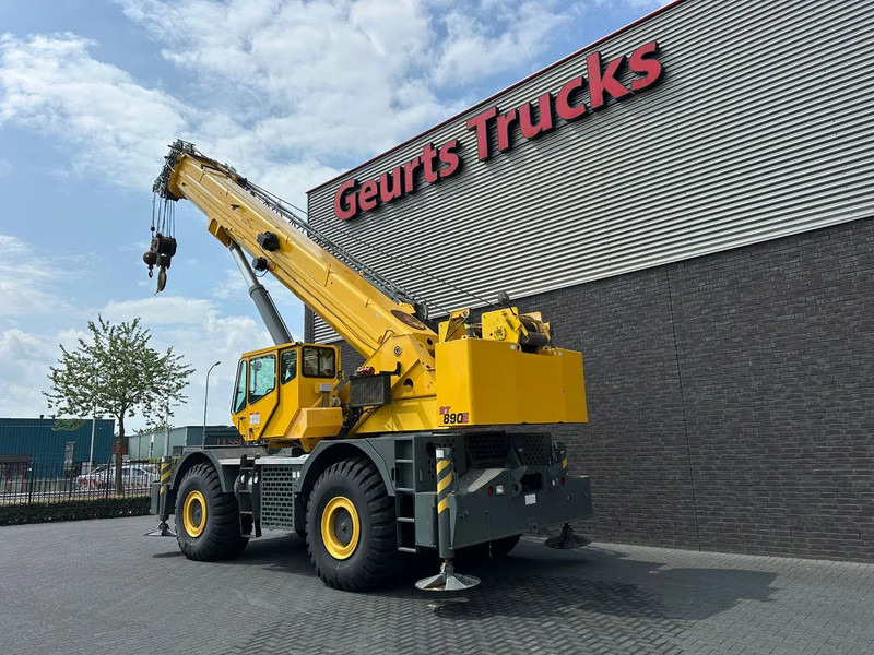 Grove RT890 E ROUGH TERRAIN CRANE + JIB+ 2 x WINCH - Grua de estaleiro: foto 3 Grove RT890 E ROUGH TERRAIN CRANE + JIB+ 2 x WINCH - Grua de estaleiro: foto 3
