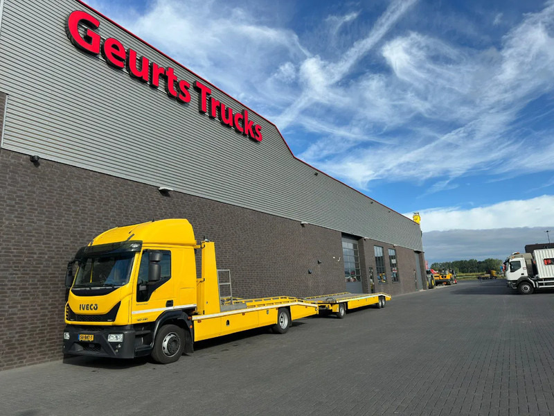 Iveco EuroCargo 120 -280 4X2 WITTEVEEN AUTOTRANSPORTER/DUBBEL LADER/OPRIJWAGEN/MACHINE TRANSPORTER + AANHANGER/TRAILER - Camião transporte de veículos: foto 4 Iveco EuroCargo 120 -280 4X2 WITTEVEEN AUTOTRANSPORTER/DUBBEL LADER/OPRIJWAGEN/MACHINE TRANSPORTER + AANHANGER/TRAILER - Camião transporte de veículos: foto 4