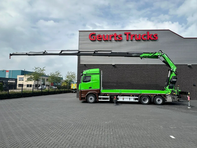 Mercedes-Benz Actros 2545 6X2 OPENLAADBAK MET FASSI F545RA.2.28 XE DINAMIC KRAAN / KRAAN/ CRANE/ GRUA - Camião grua: foto 1 Mercedes-Benz Actros 2545 6X2 OPENLAADBAK MET FASSI F545RA.2.28 XE DINAMIC KRAAN / KRAAN/ CRANE/ GRUA - Camião grua: foto 1