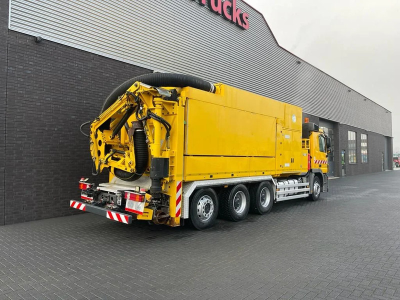 Mercedes-Benz Actros 3248 8X4 TRIDEM MTS DINO 12 SAUGBAGGER/SUCTIONEXAVATOR/GRONDZUIGER - Caminhão limpa fossa: foto 5 Mercedes-Benz Actros 3248 8X4 TRIDEM MTS DINO 12 SAUGBAGGER/SUCTIONEXAVATOR/GRONDZUIGER - Caminhão limpa fossa: foto 5