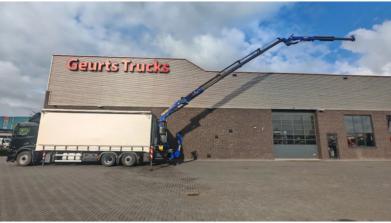 Mercedes-Benz Antos 2536 6X2 SCHUIFZEIL MET PALFINGER PK23002-SH C KRAAN / KRAN / CRANE / GRUA - Camião grua: foto 4 Mercedes-Benz Antos 2536 6X2 SCHUIFZEIL MET PALFINGER PK23002-SH C KRAAN / KRAN / CRANE / GRUA - Camião grua: foto 4