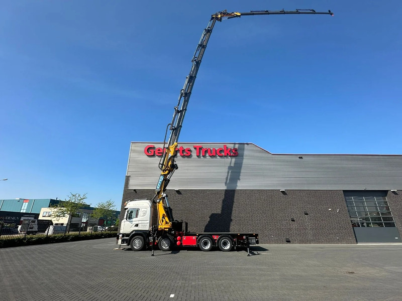 Scania G450 8X4 + EFFER 1255/8S + JIB 6S HD KRAAN/KRAN/CRANE/GRUA - Camião grua: foto 3 Scania G450 8X4 + EFFER 1255/8S + JIB 6S HD KRAAN/KRAN/CRANE/GRUA - Camião grua: foto 3