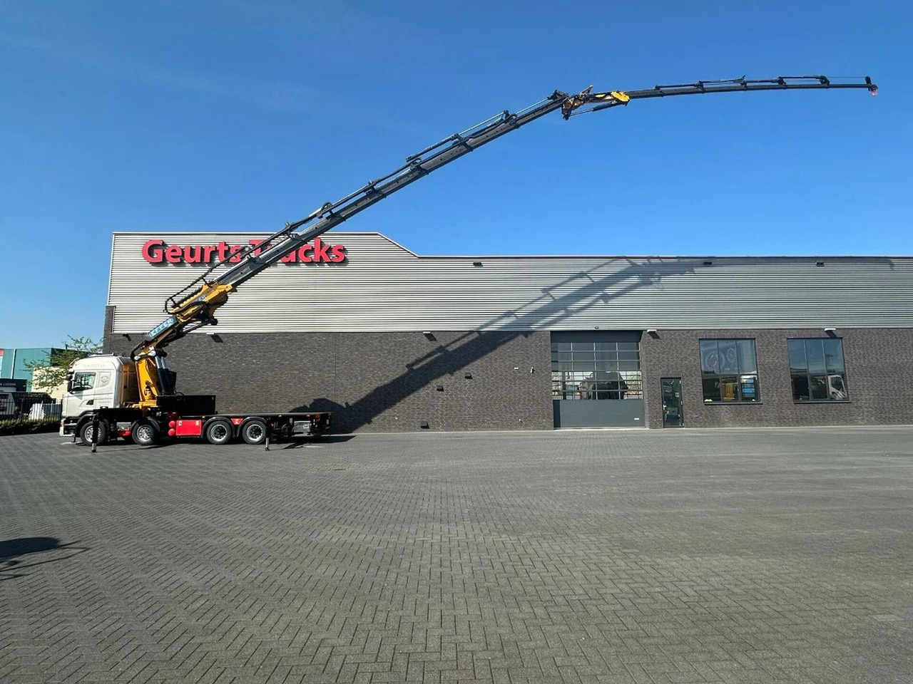 Scania G450 8X4 + EFFER 1255/8S + JIB 6S HD KRAAN/KRAN/ - Camião grua: foto 1 Scania G450 8X4 + EFFER 1255/8S + JIB 6S HD KRAAN/KRAN/ - Camião grua: foto 1